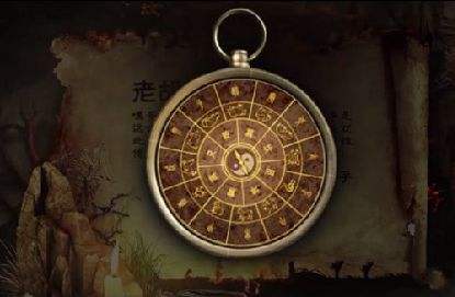 二十八宿罗盘图:使用二十八宿罗盘确定方