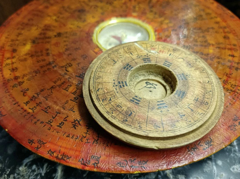 罗盘座画法 罗盘画图